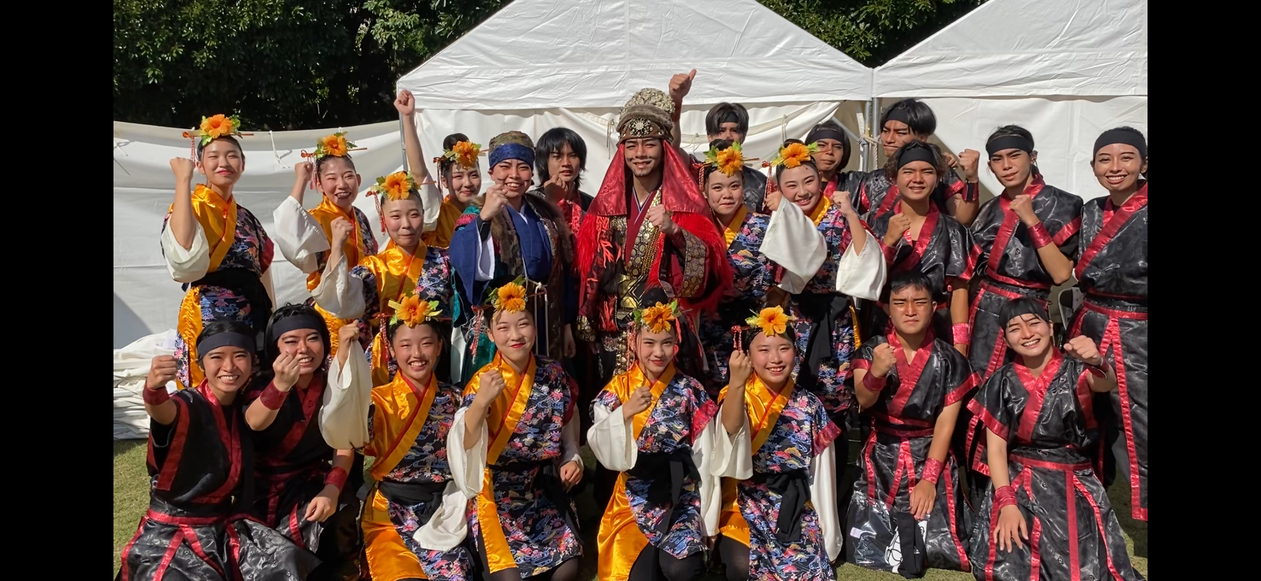 現代版組踊「北山の風」沖縄県今帰仁村の小中高生の演舞に魅了